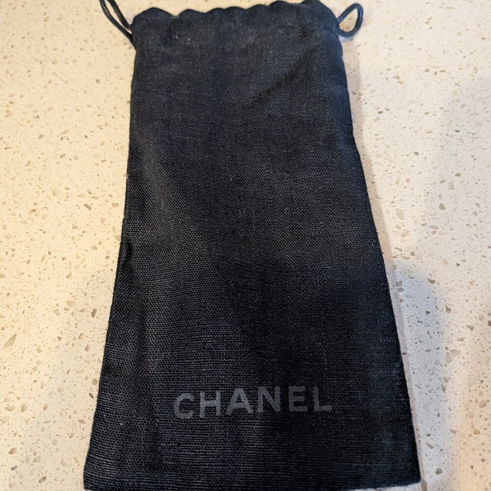 Chanel Dust Bag Sunglass Pouch Glasses NEW